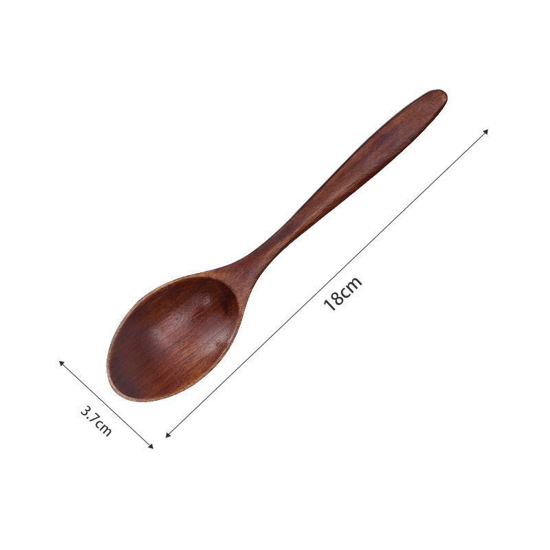Wooden Spoon Han Lazy Bear 18cm 5 18cm wave spoons