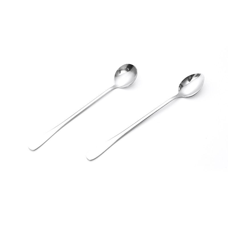 Zimoo Stainless Steel Spoon Long Handle Office Kitchen Pointed spoon