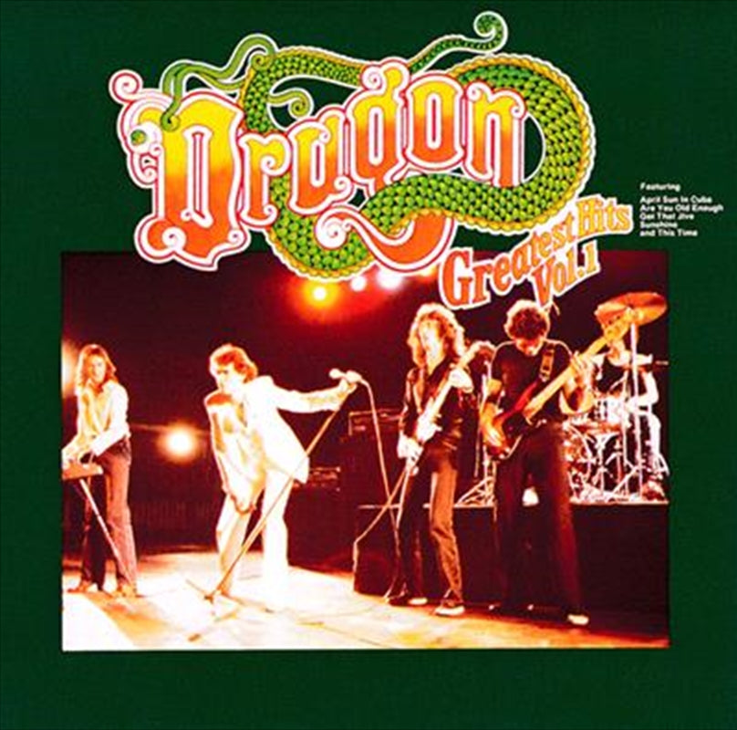 Dragons Greatest Hits: Vol1 - Dragon Cd Album