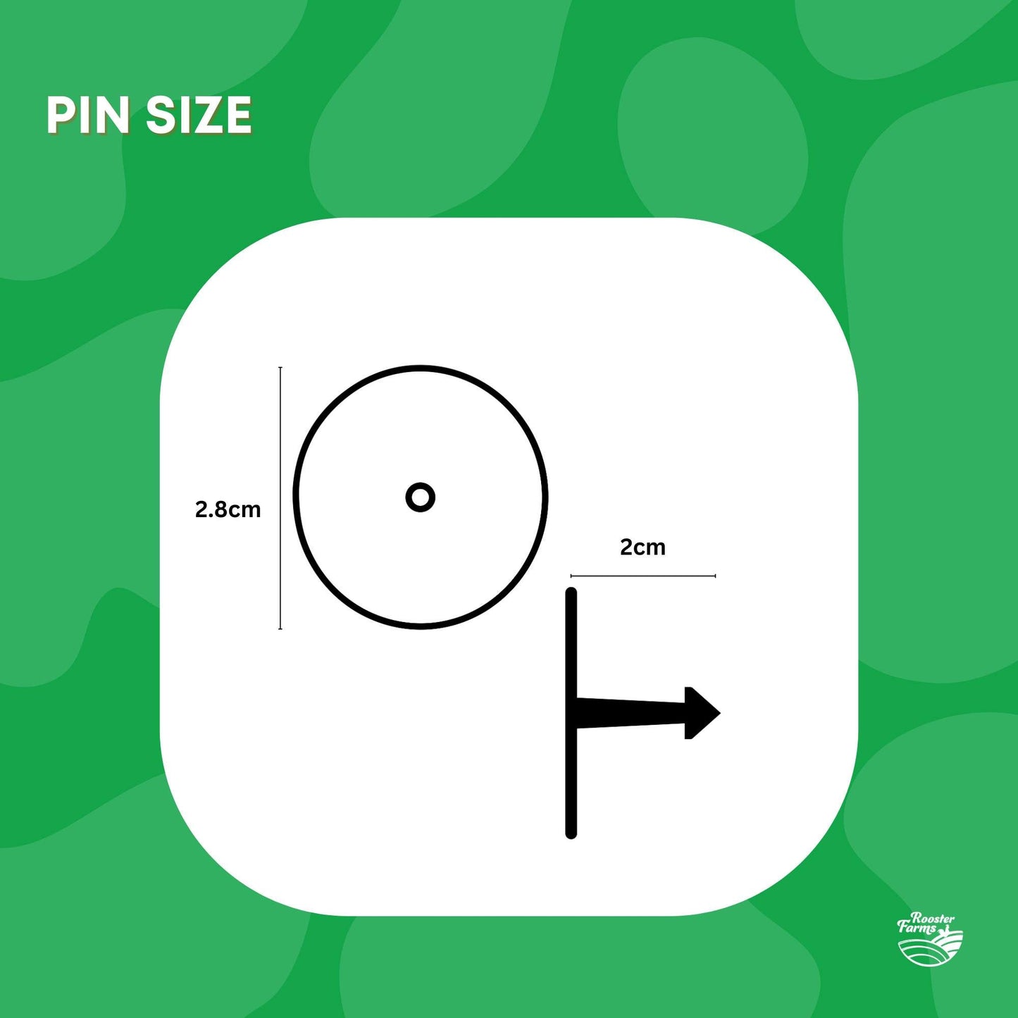 100x Cattle Ear Tags 5x2cm Set - Mini Green Blank Pig Goat Livestock Label