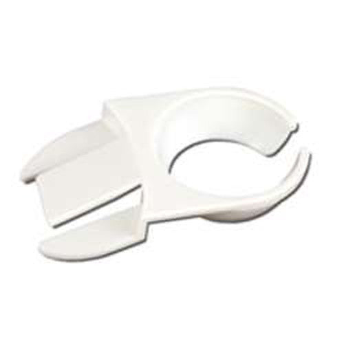 50 Pack Of 75mm White Wine Glass Dinner Lunch Plate Clip Holder - Stand Up Buffet Party - Promotion Merchandise Gift