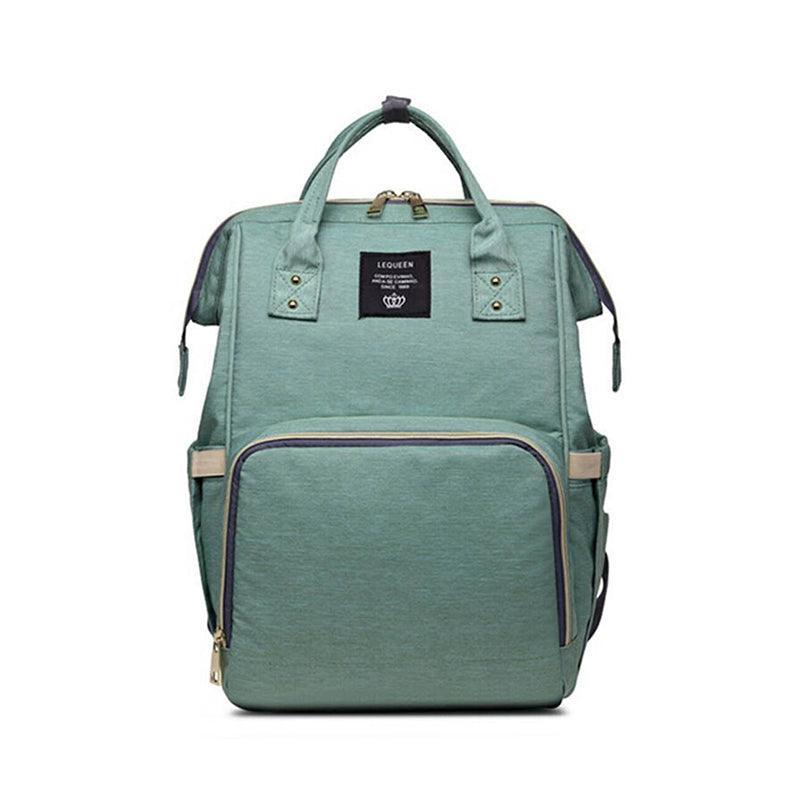 Luxury Multifunctional Diaper Nappy Backpack Maternity Mummy Changing Bag - Tangerine Pink