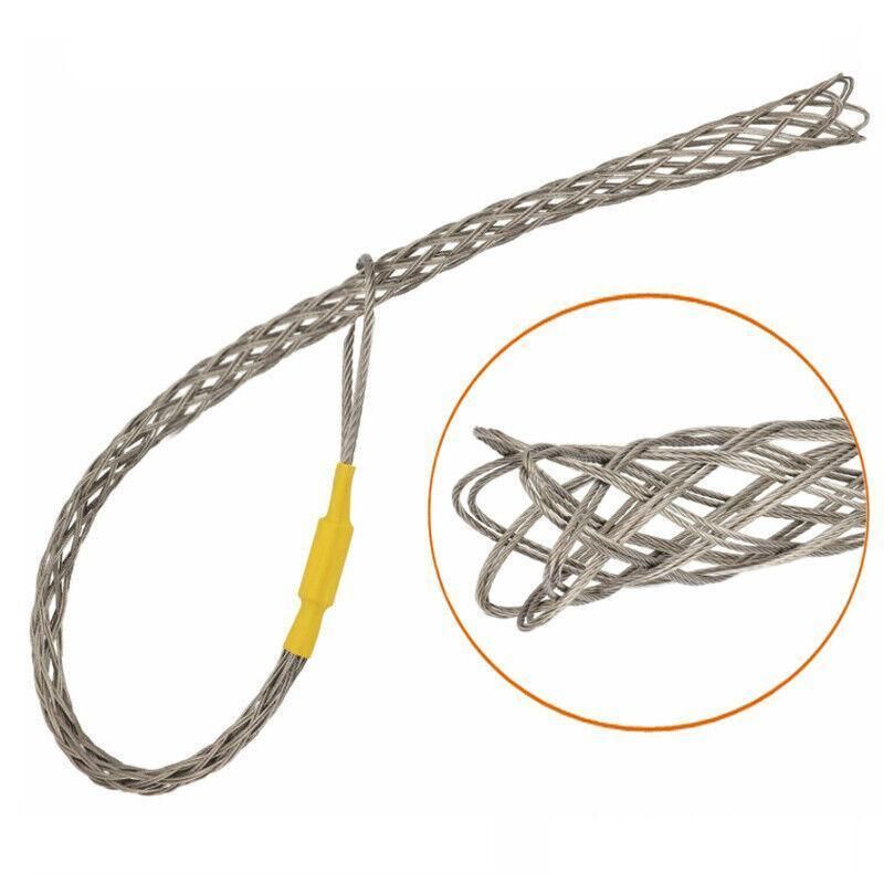 Stainless Steel Cable Pulling Sock Wire Grip Tool for NBN Telstra Ducting 6 Sizes - White(15-20MM)