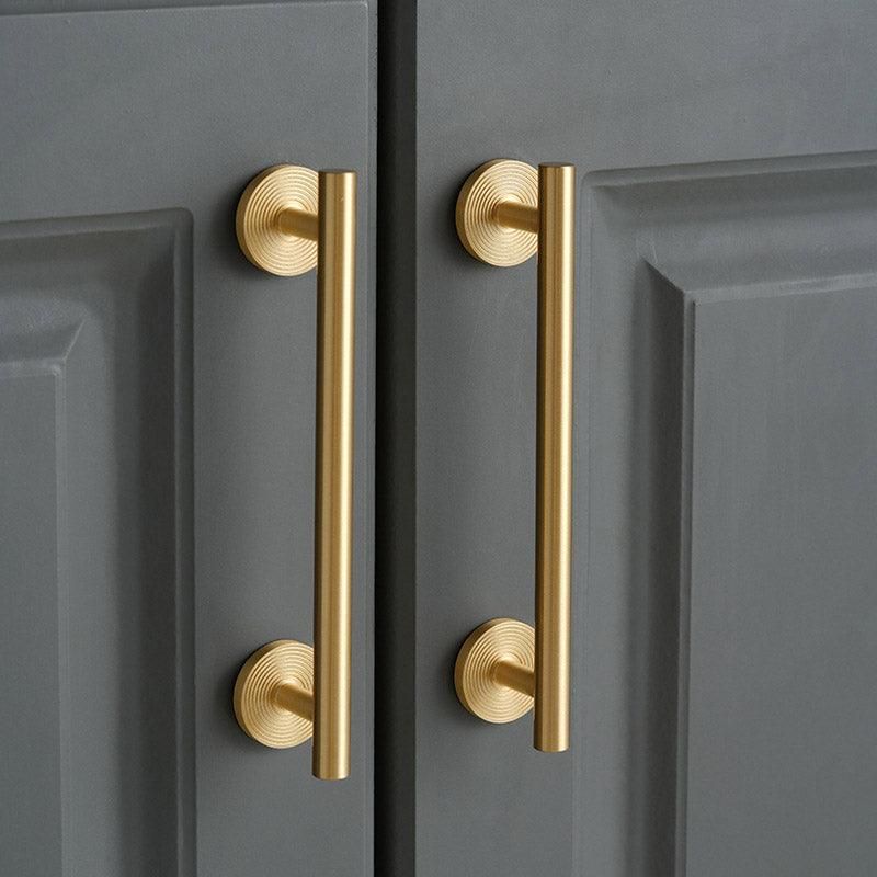 European Style Cabinet Handles Drawer Pull Knob 4 Sizes for Wardrobe Door - 128mm