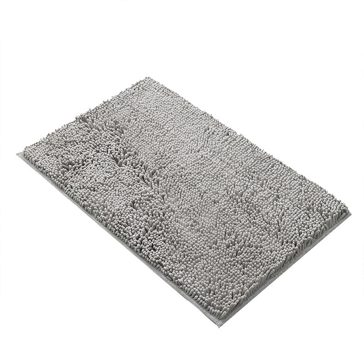 Anti-Slip Bathroom Mat Water-Absorbing Floor Mat Foot Mat Non-Slip Door Mat - Dark Grey