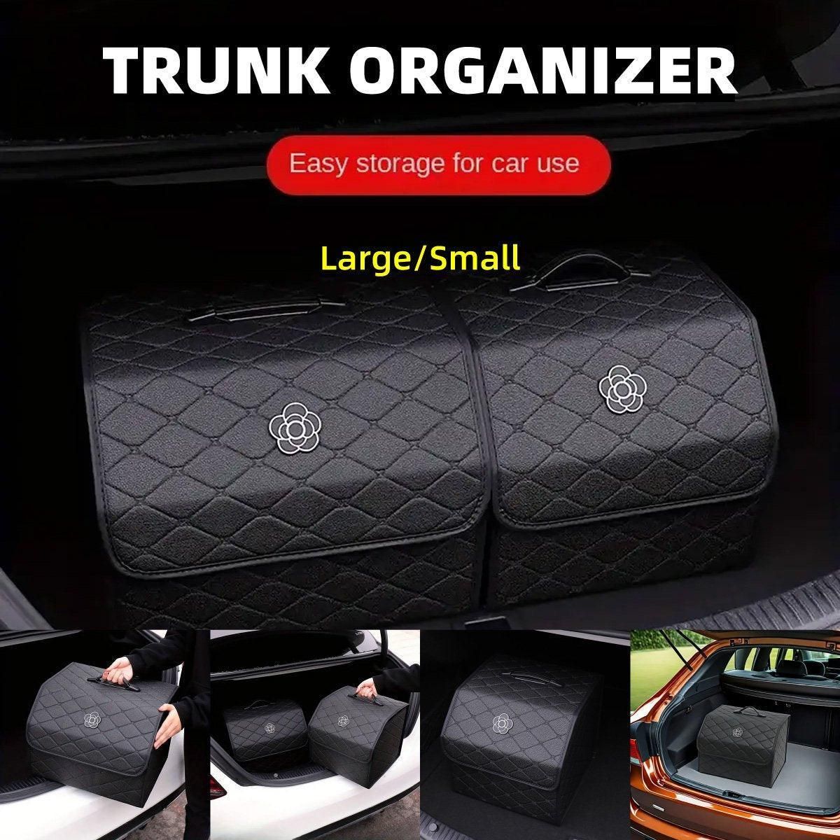 Multifunctional Car Boot Organiser Storage Bag for Easy Vehicle Organization - Small