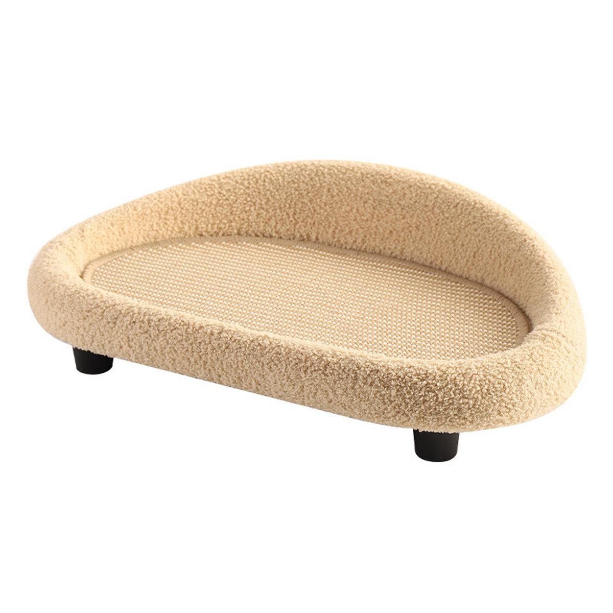 Large Cat Scratching Board Sofa Scratch Resistant Nest for Cats and Kittens - Grey