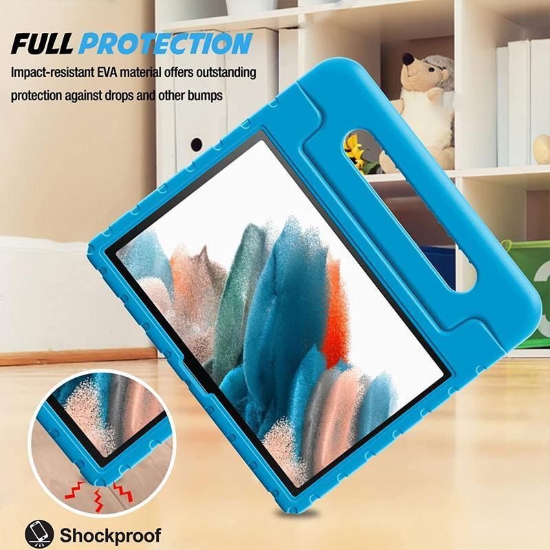 For Samsung Galaxy Tab A8 Plus 11Inch EVA Case Handheld Protective Drop Cover - Pink