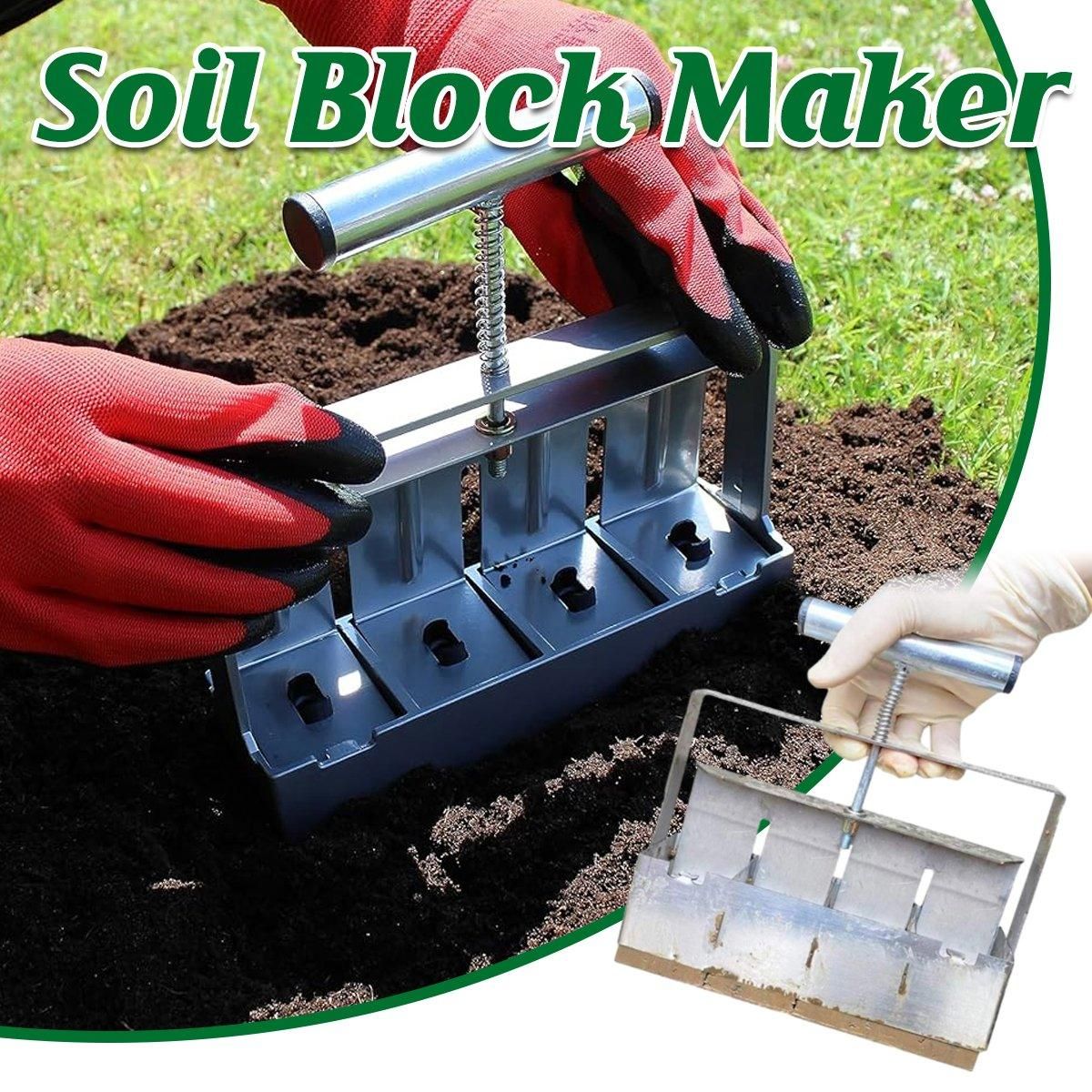 Hand Clay Seeder Tool Gardening Tools for Seeding Soil Planting Garden Tools Set