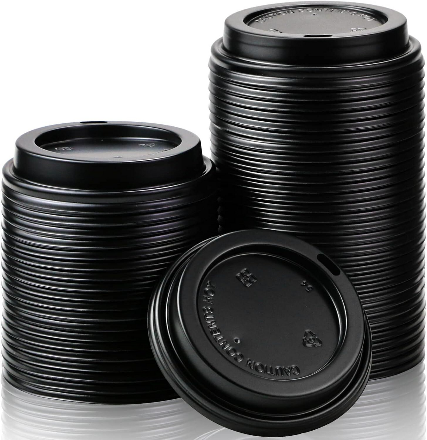 1000x Plastic Coffee Cup Sip Lids Suits 8oz/10oz Cups Take Away Bulk 80mm