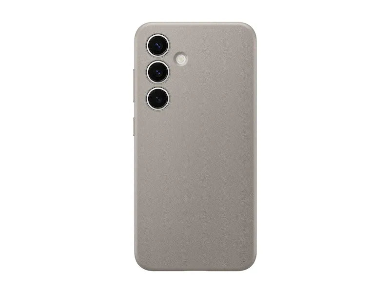 Samsung Vegan Leather Case for Galaxy S24 - Taupe
