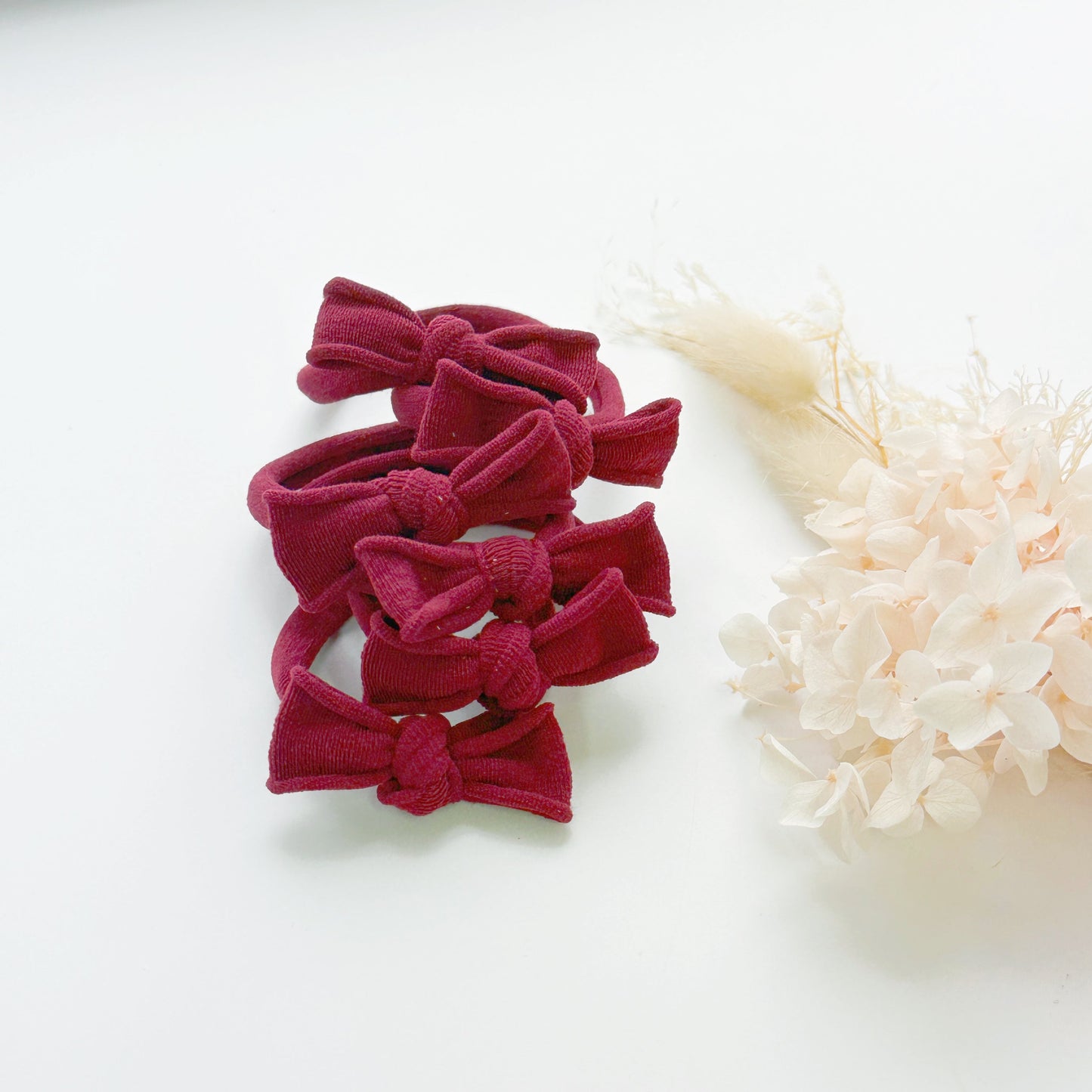 Handmade Simple Bows - School colours - Navy - 3 pairs (save 15%)