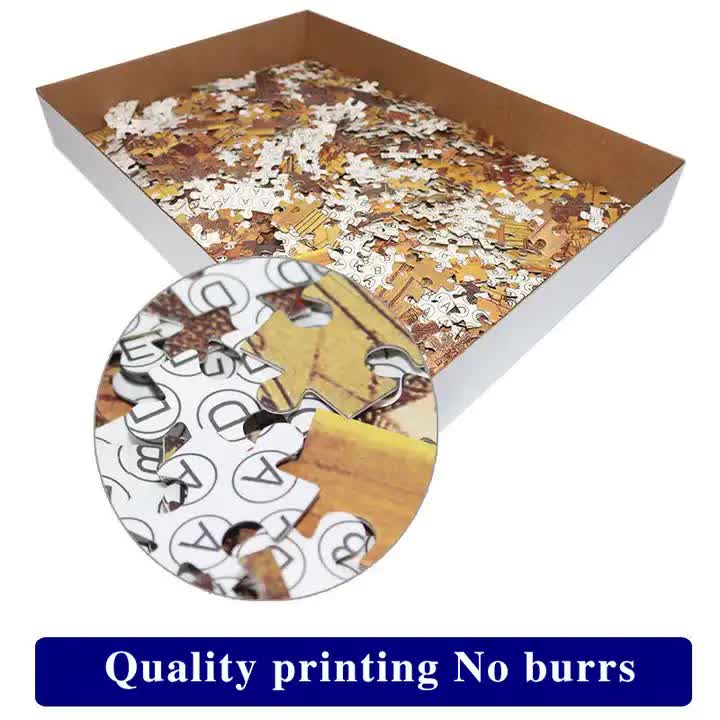 (2 PCS) 1000-Piece Big Fish Jigsaw Puzzle - High Difficulty Stress-Relief Toy