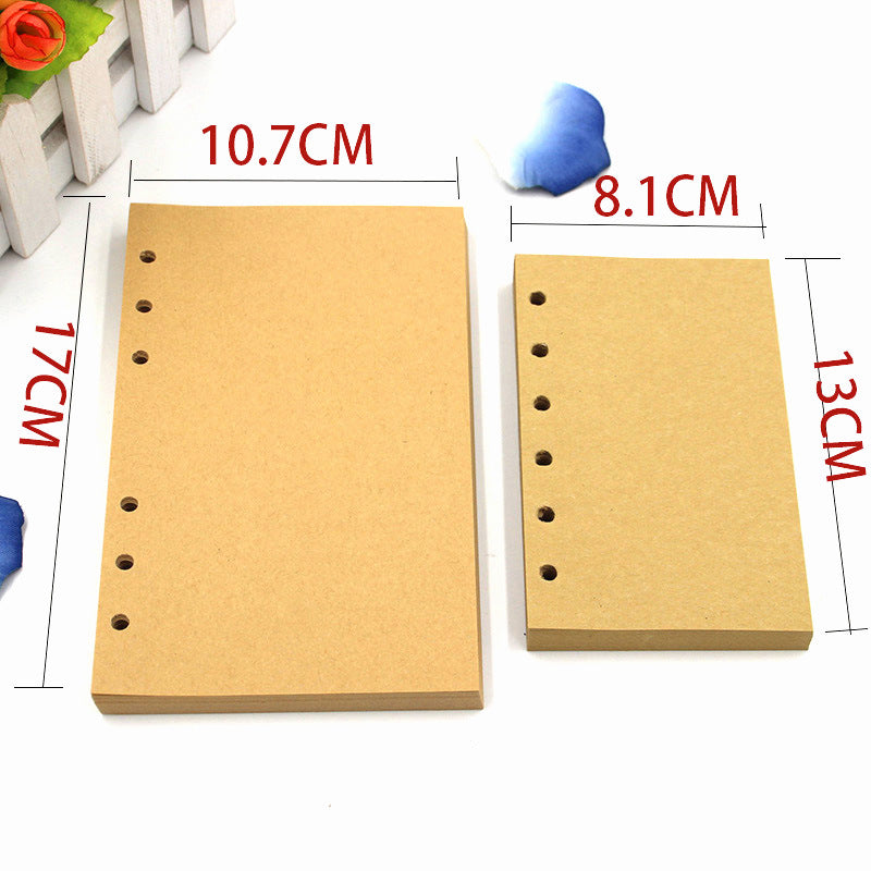 2-Pack A6 Nautical Vintage PU Leather Student Notebook - Pirate Style Strapped Diary with 150 Pages of Refillable Kraft Paper(Wine Red)
