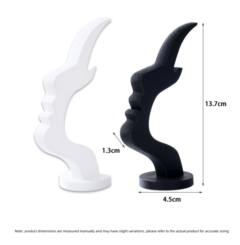 2-Pack White Desktop Eyeglass Holder – Minimalist Design for Home or Office, Stable Display Stand with Rounded Base