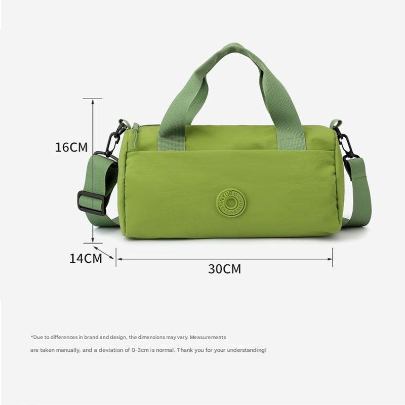 Olive green Lightweight Large Capacity Sports Duffel Bag - Portable Crossbody Travel Gym Handbag for Yoga Outdoor Activities