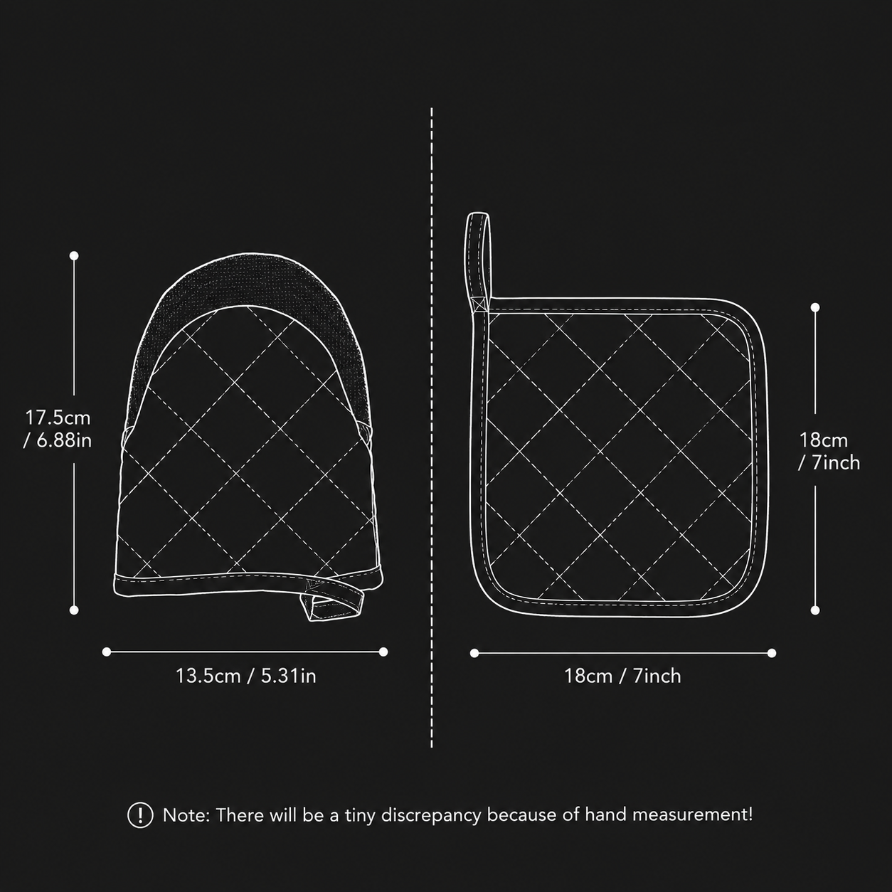 Red Heat Resistant Oven Mitts Set 1 Pair and 4 Pot Holders Quilted Cotton Kitchen Heat Protection Gloves and Pads Silver Coated Non Slip Baking Cooking Kitchen Accessories
