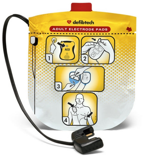 Defibtech Defibrillator AED VIEW w/ Video Screen – 4 year Battery DCF-E2310-EN  (SET)