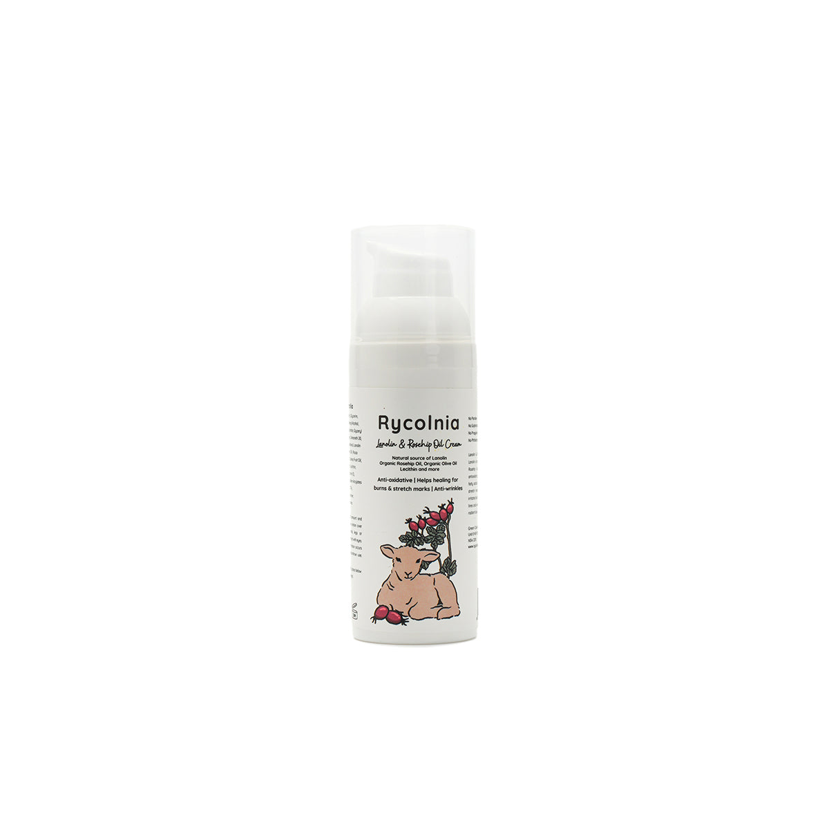Rycolnia Lanolin & Rosehip Oil Cream  50g