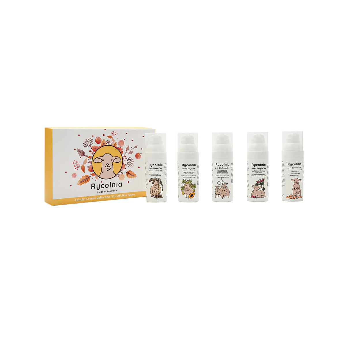 RYCOLNIA  Lanolin Cream Set