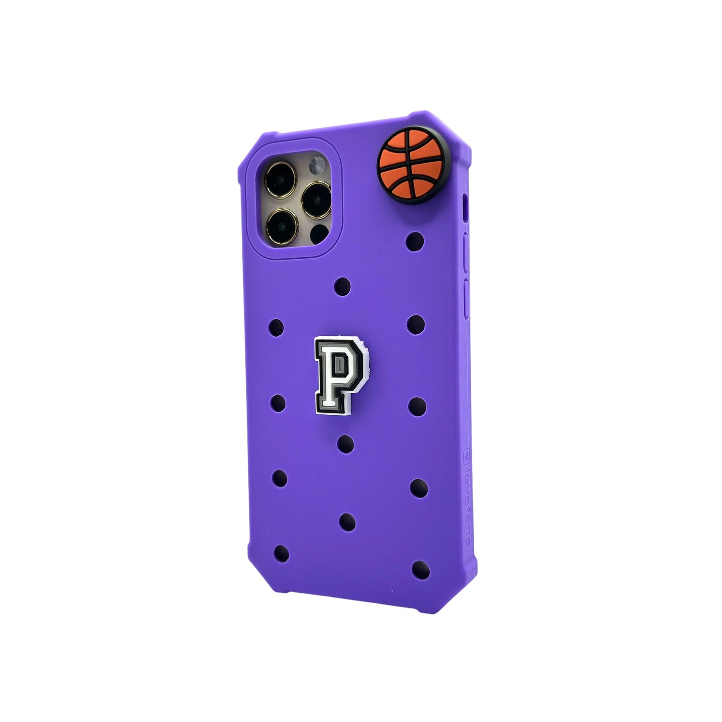 Lovefone Kids Silicone Case iPhone 14 Pro Purple