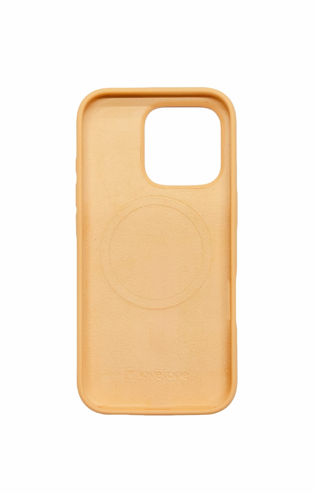 Lovefone Genuine Liquid Silicone Case iPhone 13 Pro Max Orange