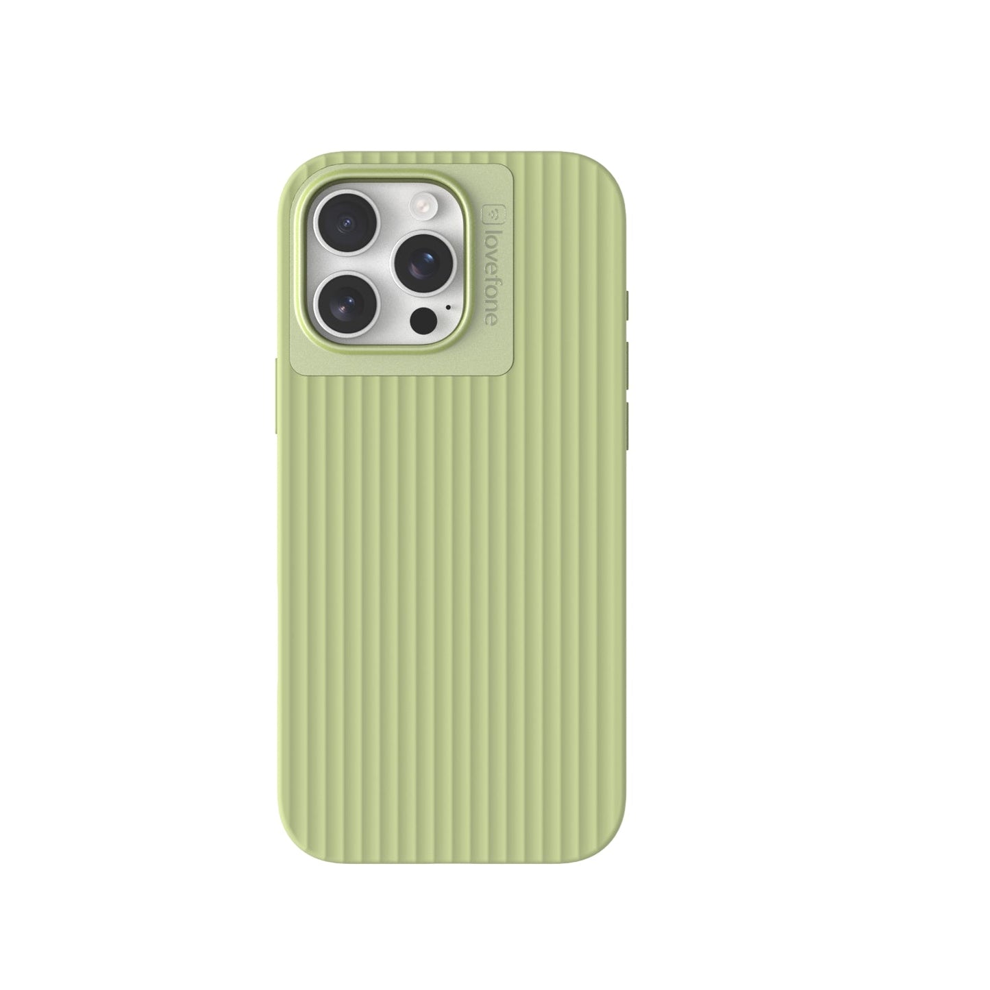 Lovefone Suitcase Case iPhone 13 Pro Max Lime Luggage