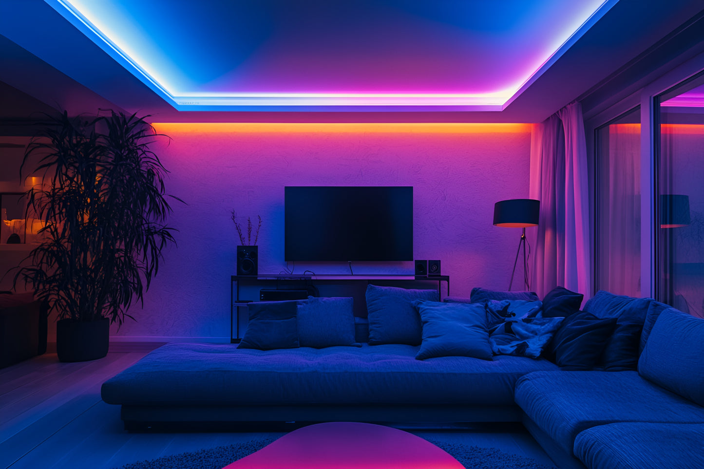 RGB+CCT LED Strip 24W/roll  785LM/roll  Remote control (20PCS)