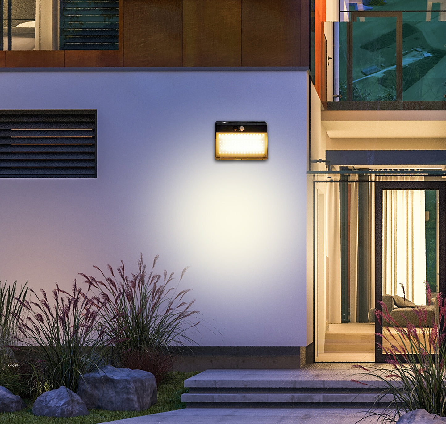 Solar Led Wall Light With Sensor 6W 600LM (60PCS)