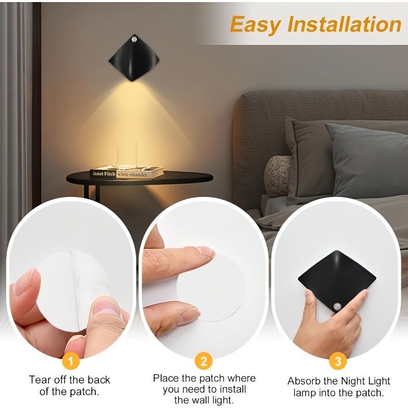 Manta Ray Wall Lamp Ocean Themed Wall Light Unique Wall Lamp Coastal Home Decor - Black - Size Battery model