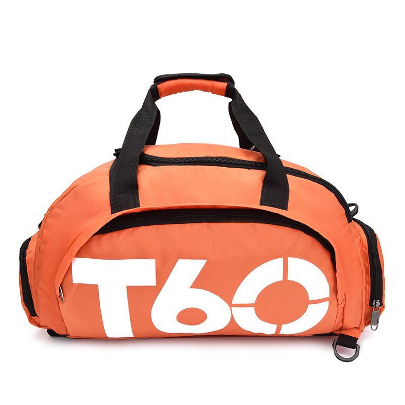 Travel Duffel Bag T60 Duffel Durable Travel Bag Stylish Gym Bag Weekend Bag - Black and blue - Size 50-30-28CM