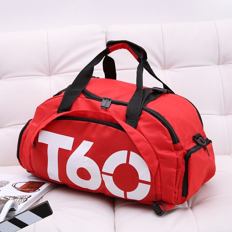Travel Duffel Bag T60 Duffel Durable Travel Bag Stylish Gym Bag Weekend Bag - Dark Gray - Size 50-30-28CM