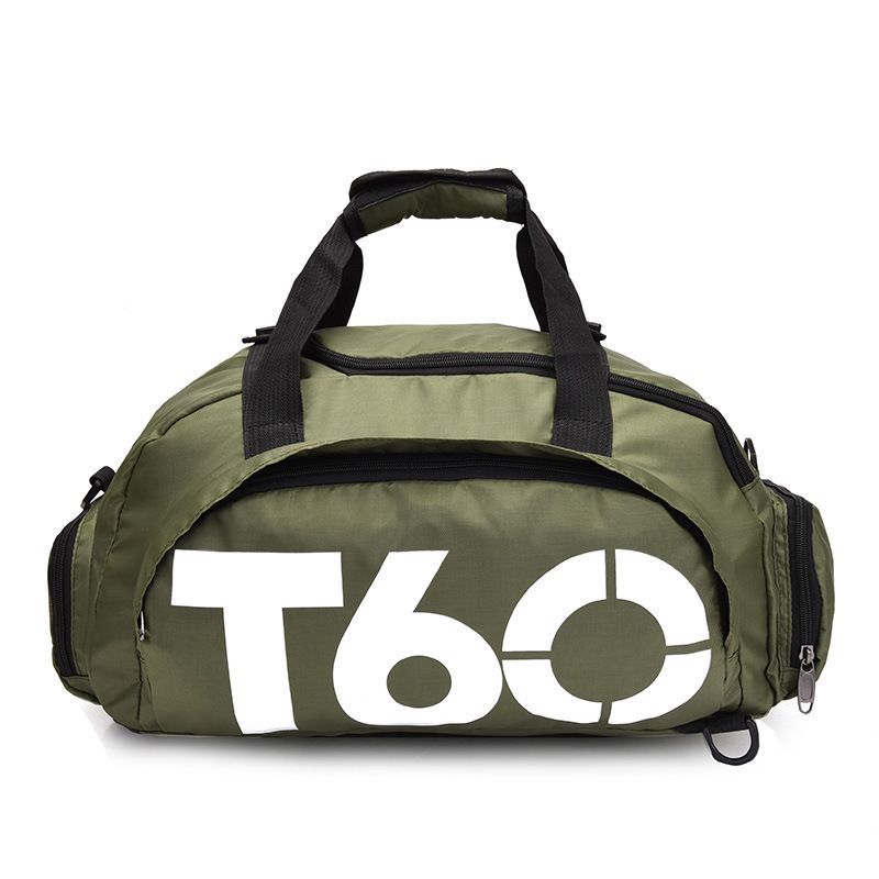 Travel Duffel Bag T60 Duffel Durable Travel Bag Stylish Gym Bag Weekend Bag - Military green - Size 45-25-23CM