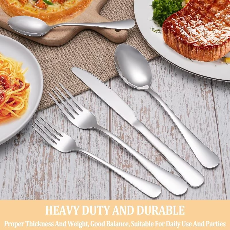 Premium Stainless - Steel Cutlery Set - 5 - Piece, Hot - Selling! Free Shipping