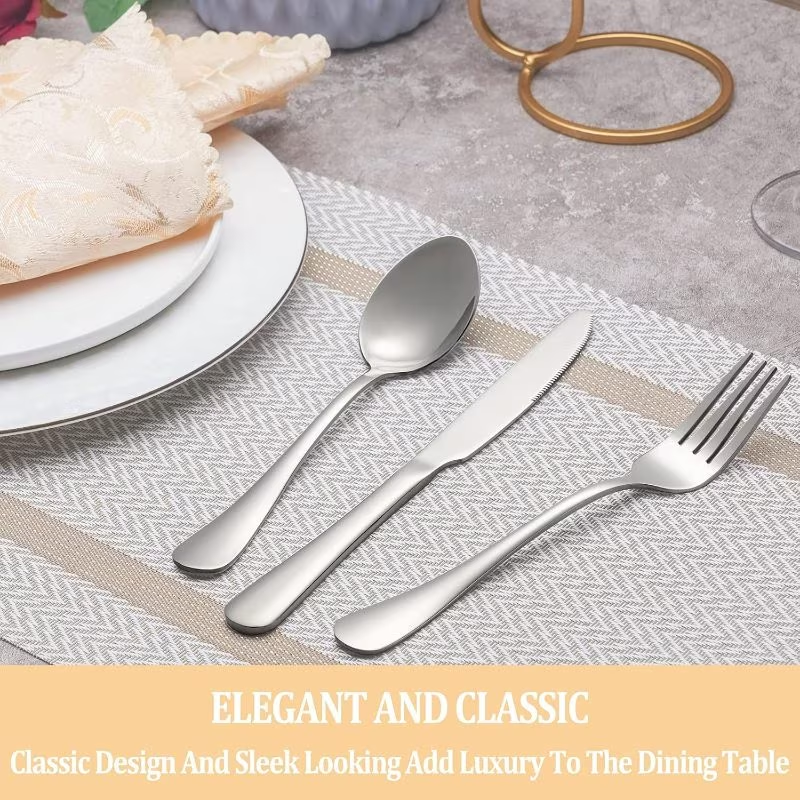 Premium Stainless - Steel Cutlery Set - 5 - Piece, Hot - Selling! Free Shipping