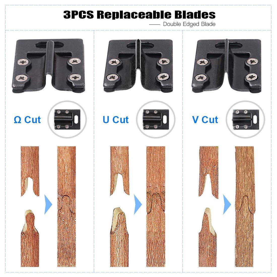 Professional Garden Fruit Tree Plant Pruning Shears Grafting Cutting Tool Kit with Grafting Tape Rubber Bands