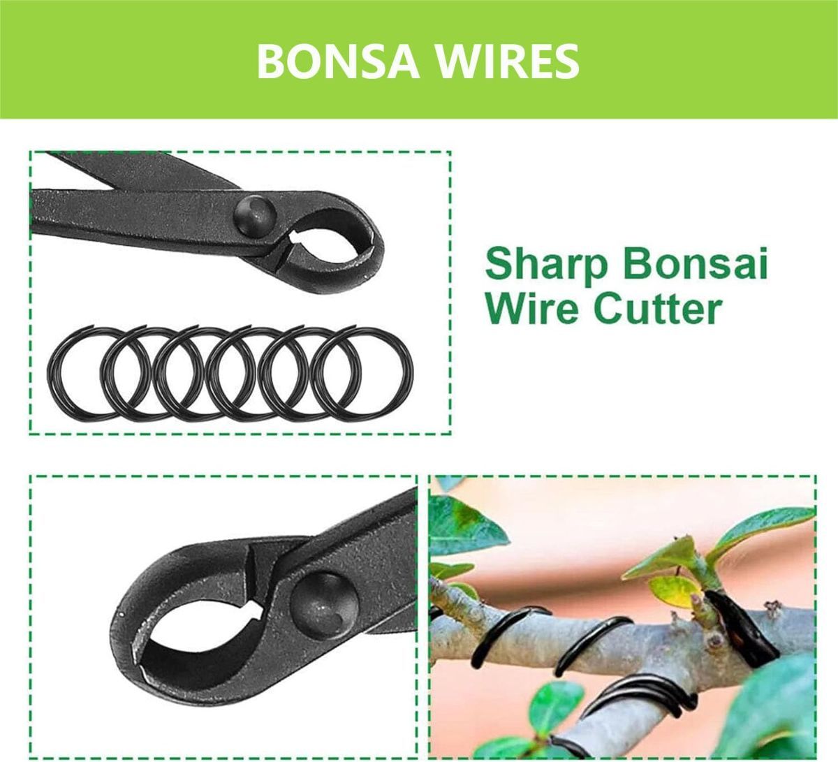 Gardening Bonsai Tool Sets 15pcs Carbon Steel Garden Plant Trimming Kit Scissor Cutter Shear Heavy Duty Nylon Case Outdoor Entrenching Tools