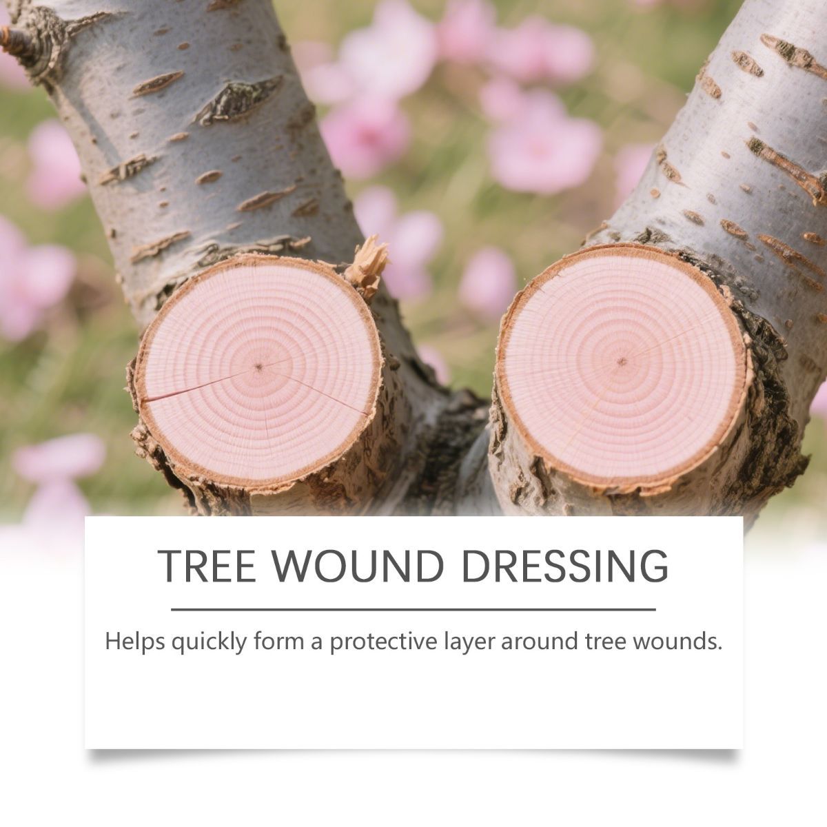 1Pack Tree Wound Sealer (227g), Organic Pruning Sealer for Cut, Grafting & Damaged Bark, Tree Wound Dressing for Fruit Trees, Bonsai, Roses, Shrubs & Garden Trees, Waterproof Protection