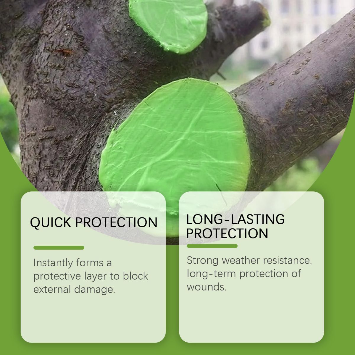 1Pack Tree Wound Sealer (227g), Organic Pruning Sealer for Cut, Grafting & Damaged Bark, Tree Wound Dressing for Fruit Trees, Bonsai, Roses, Shrubs & Garden Trees, Waterproof Protection