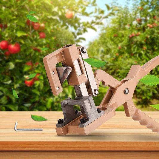 V-Cut Grafting Tool for Large Branches Full Metal Body with SK5 Blade Ideal for Fruit Tree Grafting