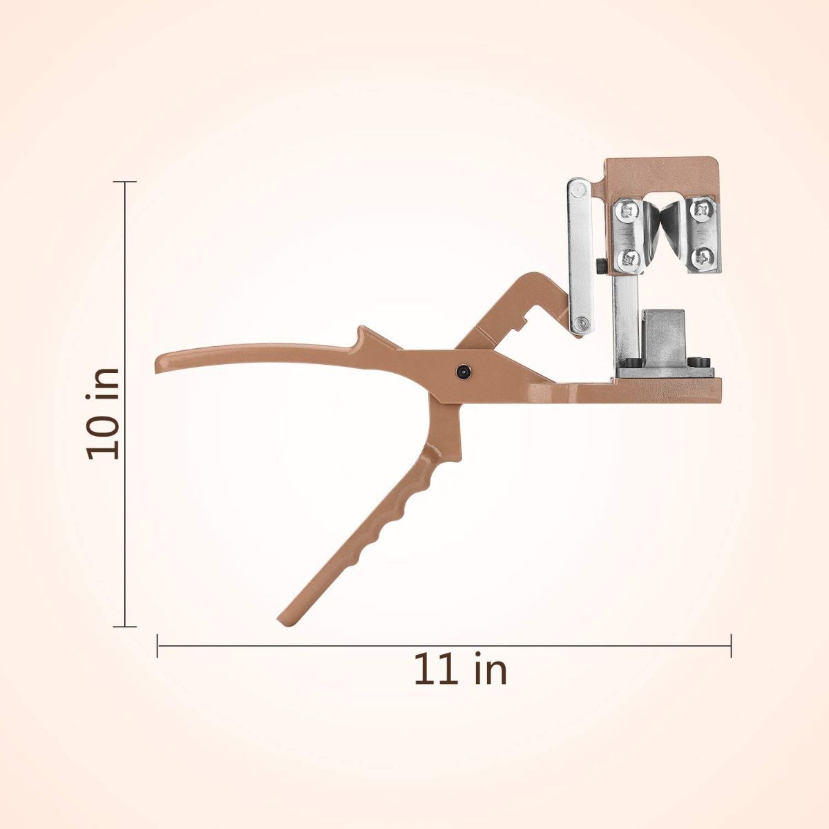 V-Cut Grafting Tool for Large Branches Full Metal Body with SK5 Blade Ideal for Fruit Tree Grafting