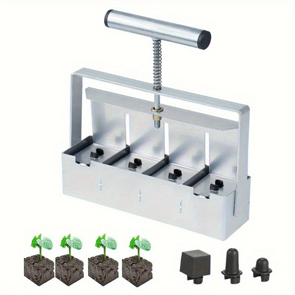 Multi-Cell Seedling Transplanter for Batch Planting-Silver