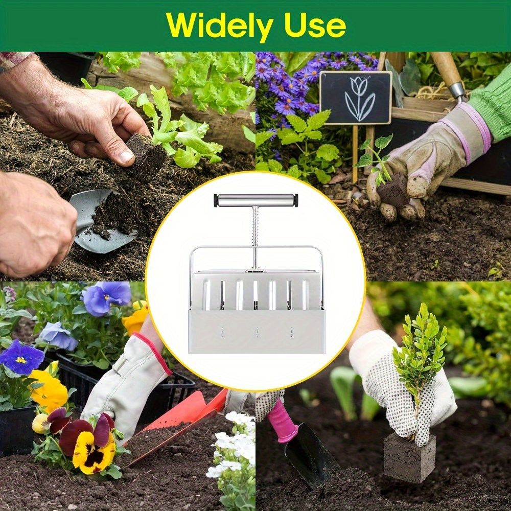 Multi-Cell Seedling Transplanter for Batch Planting-Silver