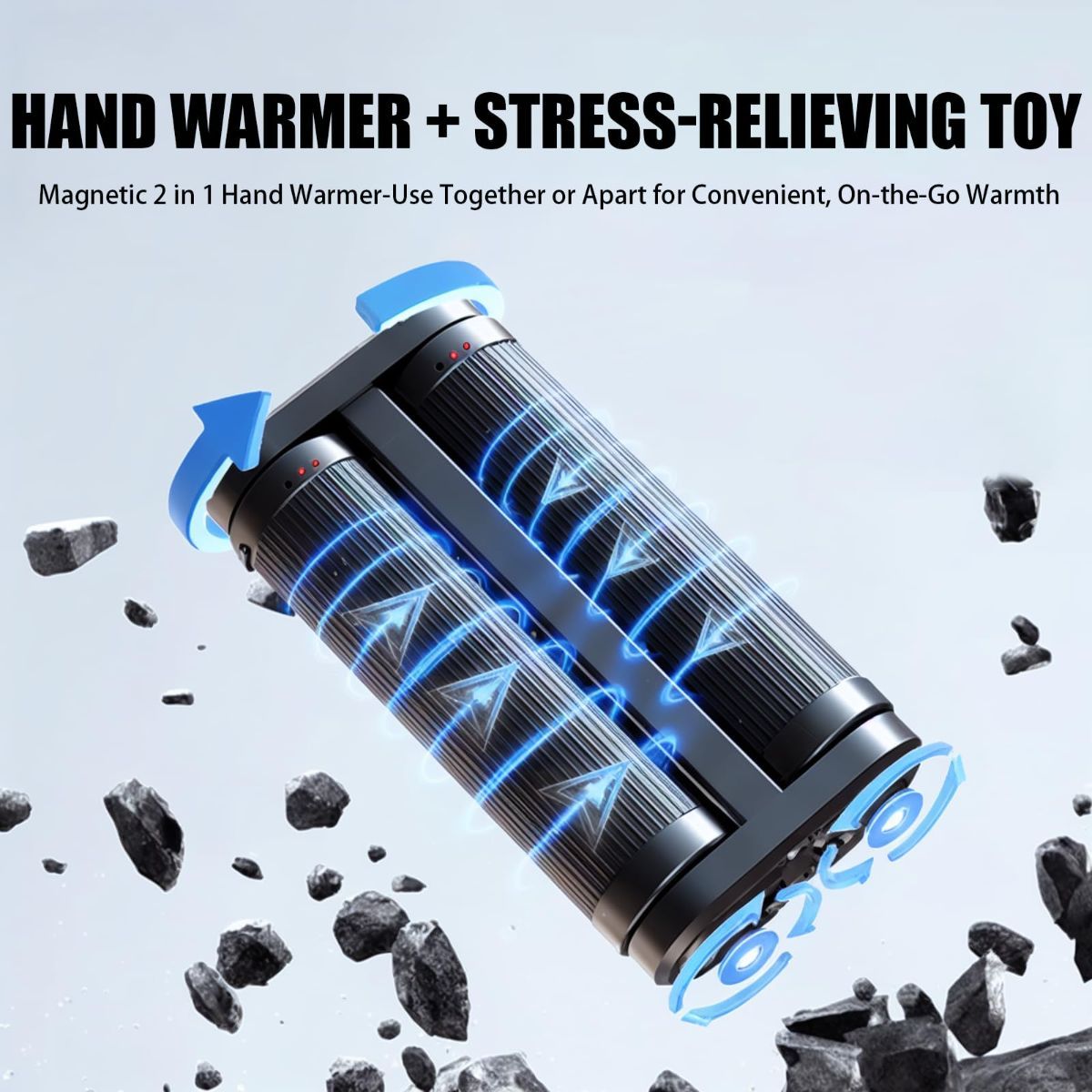 Rechargeable Hand Warmers Electric Hand Warmers UL Certified 3 Settings Hand