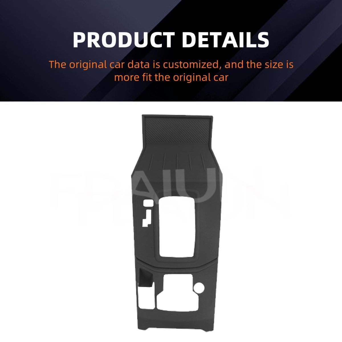 Gearshift Panel Pad for Mazda CX-5 2017-2025 Silicone | Waterproof Central Control Interior Accessories One Button - Black - Size One Button
