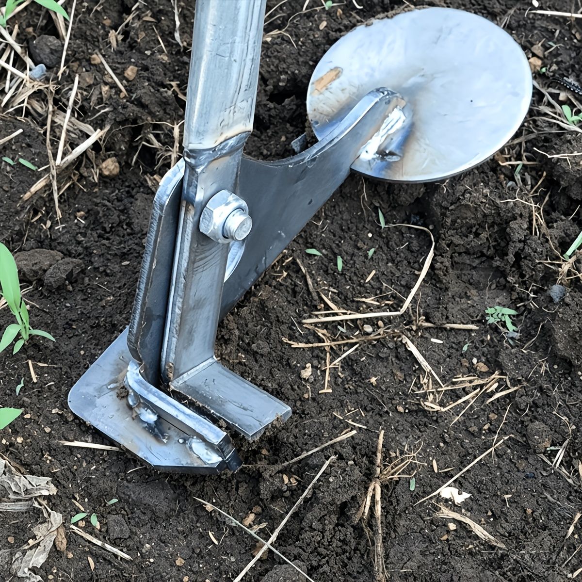 Manual Tree Root Cutter Heavy Duty for Garden and Farm Use-Grey
