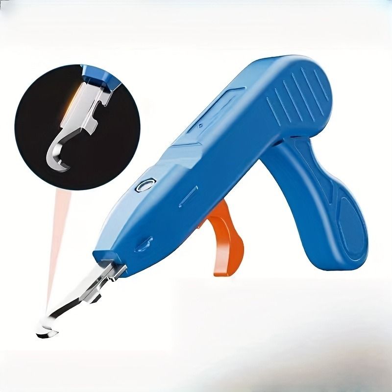 2-Piece Fruit Picking Tool Set for Home Gardens & Small-Scale Farms-Blue+Orange