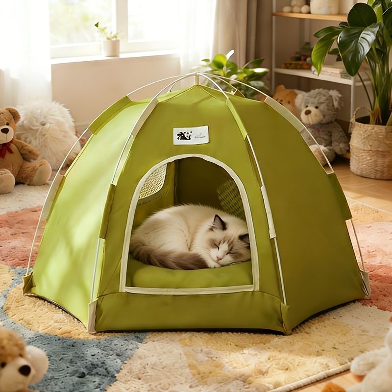 Cat Tent Cat Furniture Cat Bed Cat Hideaway Cat Den Foldable Cat Tent Cat
