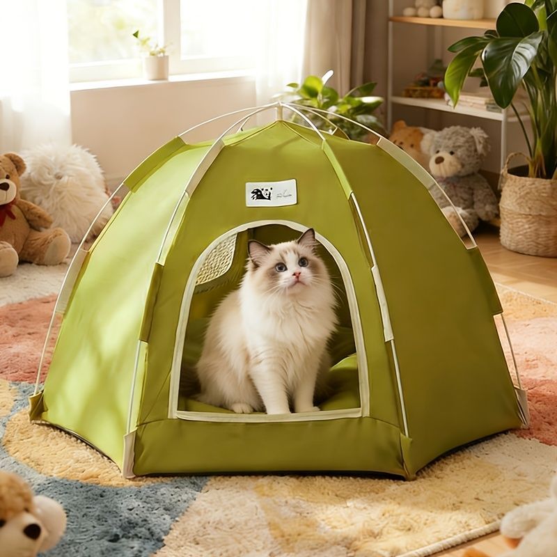 Cat Tent Cat Furniture Cat Bed Cat Hideaway Cat Den Foldable Cat Tent Cat