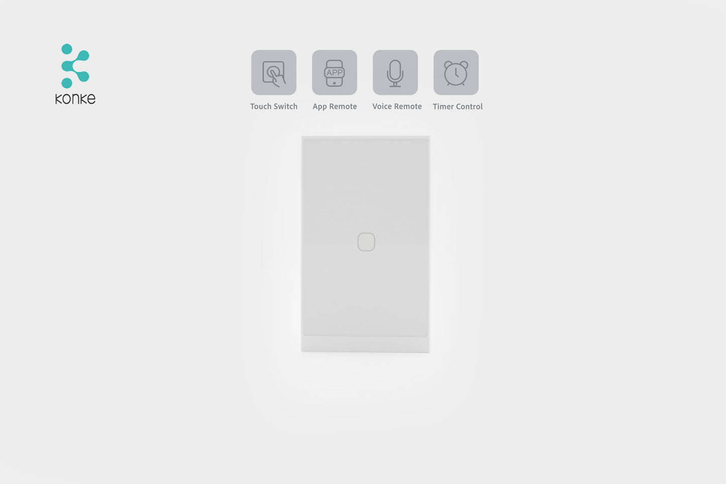 Smart Touch Light Switch 1Ch